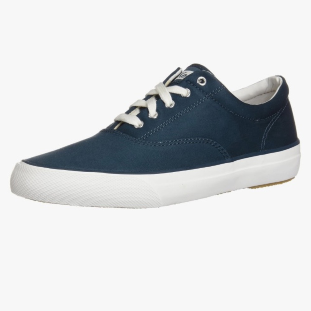 Keds Anchor Cotton Sateen Sneaker, Dark Green  – Size 8